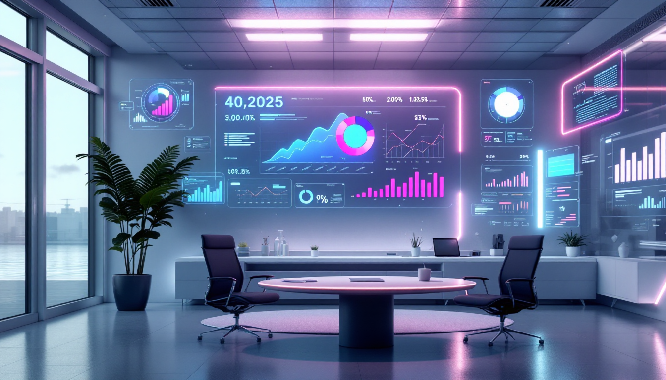 2025년 프론트엔드 개발자의 수요 증가와 신기술 환경을 시각화한 이미지