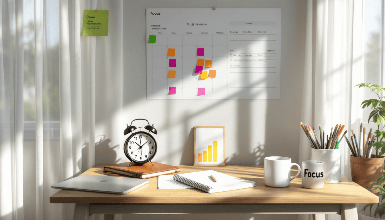 일정한 시간과 장소에서 공부하며 학습 루틴과 습관을 형성하는 공부 공간