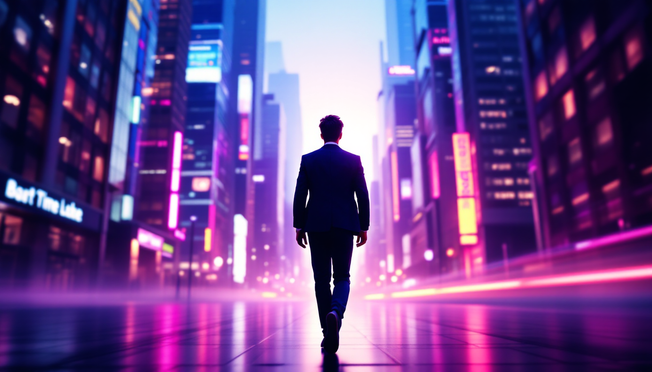 프론트엔드 개발자 취업 준비를 시작하는 미래 IT 전문가의 첫걸음을 표현한 이미지