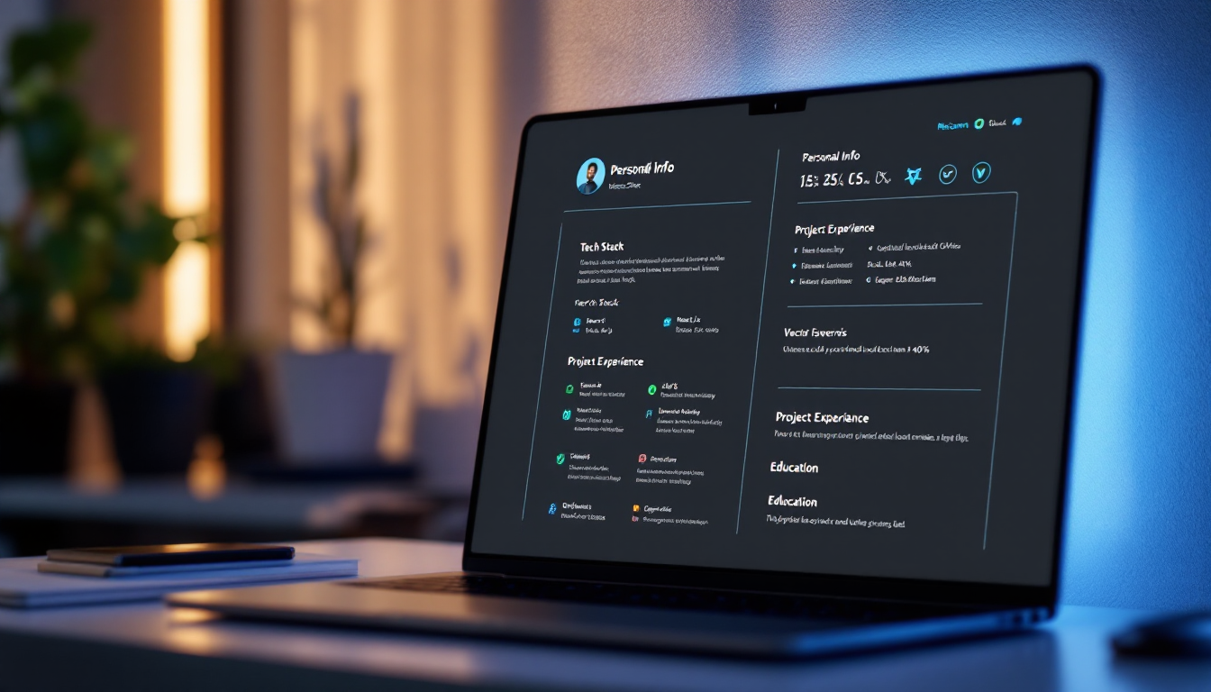 2024년 최신 이력서 작성법을 반영한 깔끔하고 전문적인 이력서 템플릿